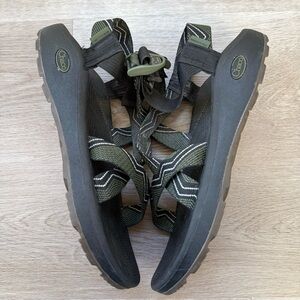 Chaco Z1 Classic Sandals Mens Size 11 Green Moss Strappy Casual Comfort Shoes